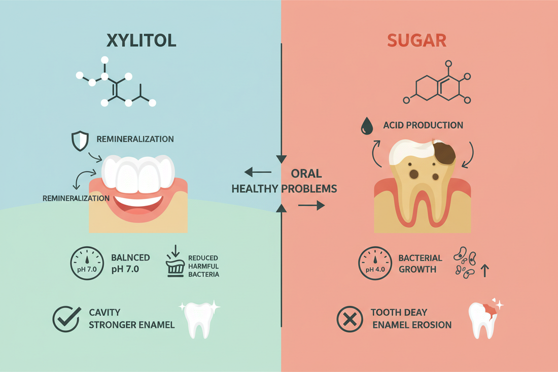 Why We Don't Use Erythritol in Our Gum | Enamio
